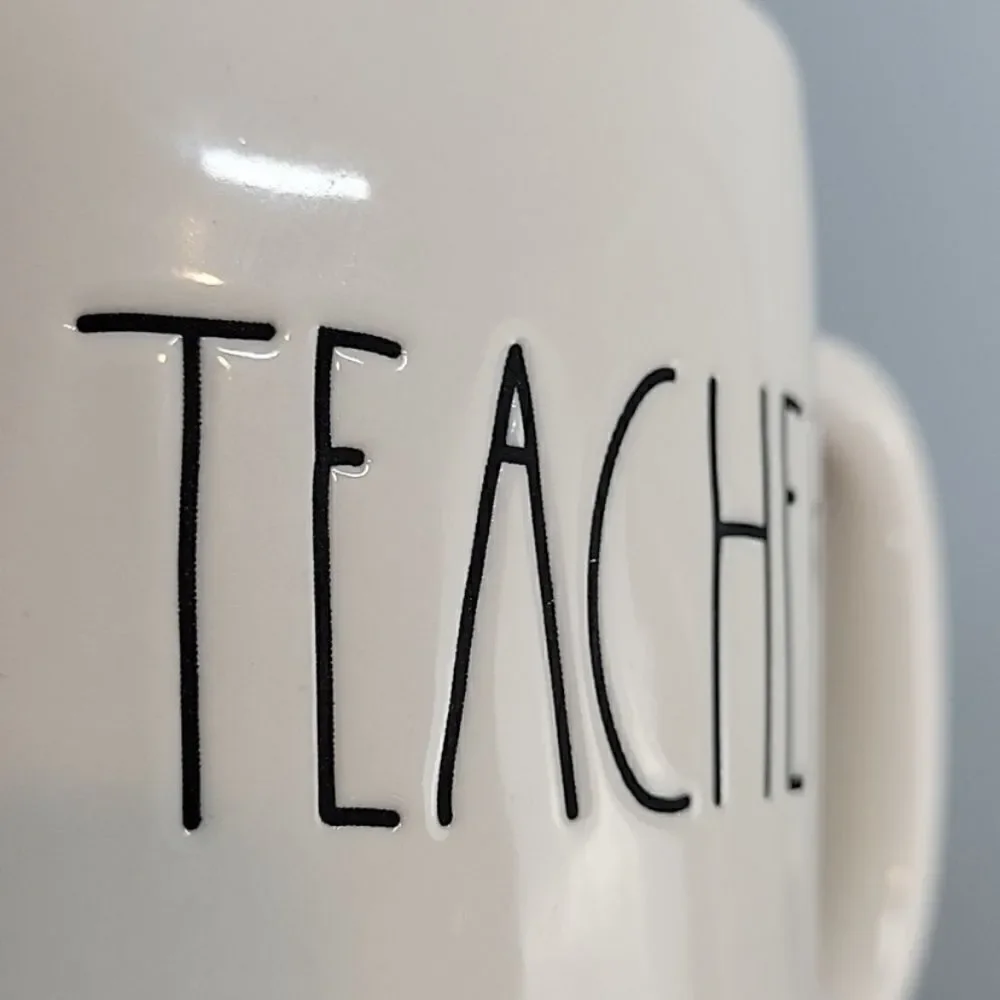 Rae Dunn Artisan Teacher Coffee Mug